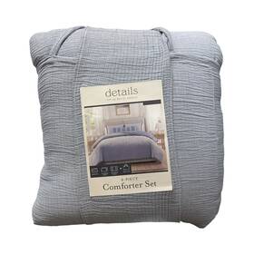 735732305368-p Social Standard Ny Details By Becki Owens Cherie Stripe 4-piece Matelasse Comforter Set