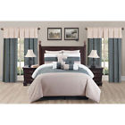 12038d Somorset 1 Duck River Textile Taupe Queen Comforter Set 841643103167