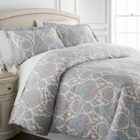 Southshore Fine Linens 810028305403 Boho Paisley Collection - Queen Comforter Set Full / Aqua Southshore Fine Linens 810028305403 Boho Paisley Collection - Queen Comforter Set Full / Aqua