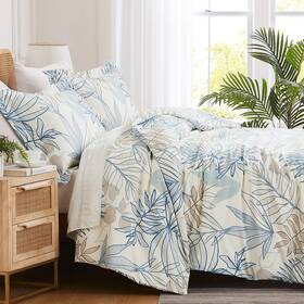 Southshore Fine Living Inc. 840263877137 3-piece Queen Or Full Size Comforter Set With 2 Pillow Shams Cozy Bru
