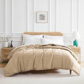 Southshore Fine Living Inc. 840263879391 G Full Size Beige Comforter Queen Down Alternative