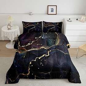 Spefrowx 214436638423 Golden Stone Grain Bedding Set Queen Size For Girls Women Adults Bedroom Decor D