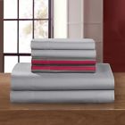 Ss5261 Chic Home Pc Solid Grey With Abigail Print 840444152619