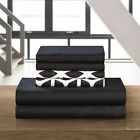 Ss5264 Chic Home Pc Solid Black With Bailee Print 840444152640