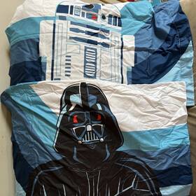 R2d2 Star Wars 400587811714 Disney Microfiber Full 4 Pcs Sheet Set Euc Darth Vader And