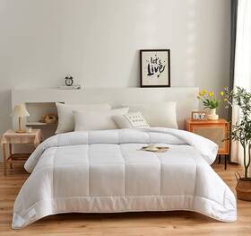 Starstar 799206795499 White Bed Alternative Comforter King U.s. Standard All Season Breathable
