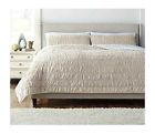 Q472003q Stitched Set Queen Comforter Beige Ashley