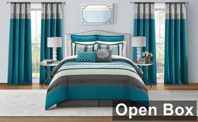 Avalon8 Stratford Park 810184881131 - 16 Piece Room In A Bag Grey/teal
