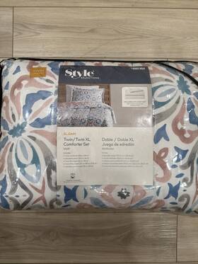 Style Selections 734737704763 Sloan Twin/twin Xl Reversible Comforter Set