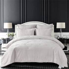 Lh200001 Sunshine Nicole Distressed Velvet Comforter Set Face And Brushed Solid Mic