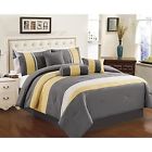 Sunvale-com-queen Chezmoi Collection 7pc Yellow 840079107756