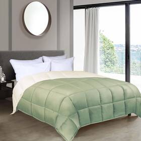 Superior 855031052685 Brushed Microfiber Comforter Down Alternative Bedding Medium Weight Ultra-