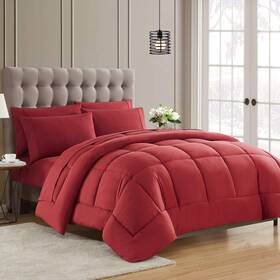 1pc-cmf-brg-t Sweet Home Collection Down Alternative Comforter All Season Warmth Luxurious Plush Loft Microfiber
