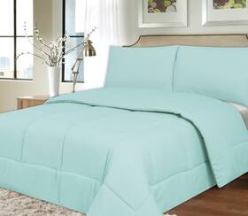 Sweet Home Collection 641427513317 Down Alternative Polyester Comforter Box Stitch Microfiber Bedding - Full Li
