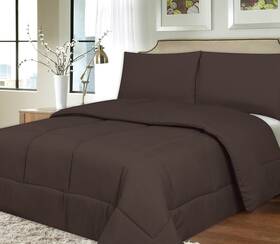 Sweet Home Collection 641427513515 Ollection Down Alternative Polyester Comforter Box Stitch Microfiber Bedding Ful