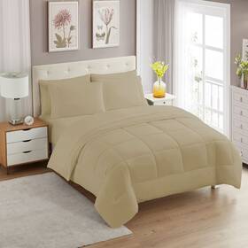 Sweet Home Collection 842491159641 Twin Comforter Set With Sheets - 5-piece Bedding 1 F Sweet Home Collection 842491159641 Twin Comforter Set With Sheets - 5-piece Bedding 1 F