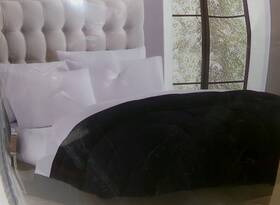 Sweet Home Collection 842491171490 Nwot/nib Down Alternative Comforter - Twin Dk Navy Blue