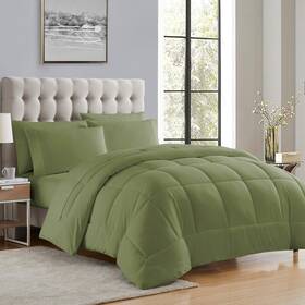 Sweet Home Collection 842491171575 Down Alternative Comforter All Season Warmth Luxurious Plush Loft Microfiber