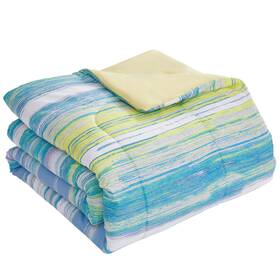 Sweet Home Collection 842491174255 7-piece Printed Bed In A Bag Comforter And Sheet Sets Sorento Twin