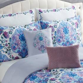 Sweet Home Collection 842491178598 Juliette 7 Piece Floral Comforter Set Fzr-ntjjsmtln Vfjf2cqgstd8mu7mbs