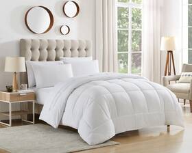 Sweet Home Collection 842491183202 Dorm Room Essentials College Bedding Comforter 1 Piece Queen Size Solid Color