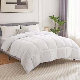 Sweetcrispy 781434691674 Comforter And Duvet Insert Queen Size 88 Inch X All Season Down Alternative