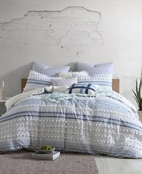 Swift Home 015019343024 Marvelous Anahita Dot 5 Pc. Full/queen Comforter Set Navy