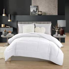 Swift Home 445046815875 Queen Size All Season Soft White 1-piece Comforter