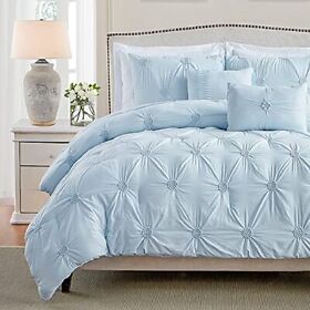 Swift Home Bedding Comforter Sets Luxury And Lightweight 3-piece Ruched 3d