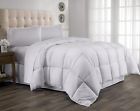 Synchkg067618 Hanna Kay Luxurious Queen Comforter Down Alternative Duvet Cover White