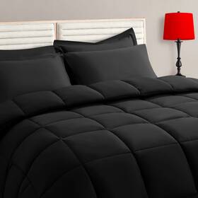 Taimit 724087319328 King Size Comforter Set - 7 Pieces Bed In A Bag Bedding Sets With All Season