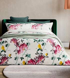 Ted Baker 042075661281 London Citrus Bloom Floral 3-piece Comforter Mini Set New King