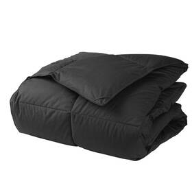 The Company Store 701720026744 Lacrosse Loftaire Charcoal Gray Extra Warmth Recycled Fill