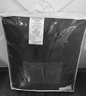 The Company Store 701720034510 Lacrosse Loftaire Dk Brown Down Alt Light Comforter Twin Xl