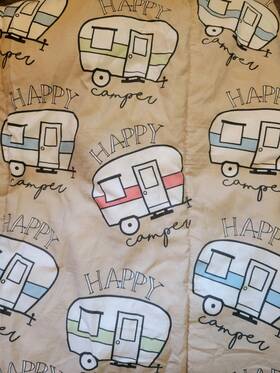 The Lakeside Collection 190941167259 Happy Camper Comforter Set Cute Bedding For Outdoor L
