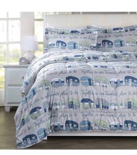 The Lakeside Collection 190941501268 Our Favorite Place Is Together Bedding Comforter Set