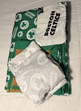 The Northwest Company 190604065670 Boston Celtics Twin Bed In A Bag Bedding Set Comforter Sheets Pillowcase Nba