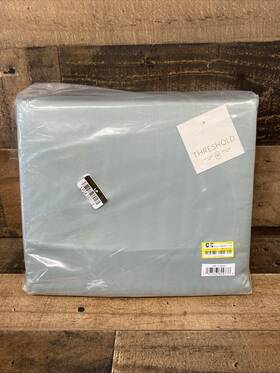 Threshold 197543809778 King Lyocell Duvet Cover And Sham Set - Sage Green