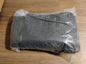 81786139 Threshold Quilt Cotton Sateen Washed Pick Stitch Solid Oeko-tex Black King