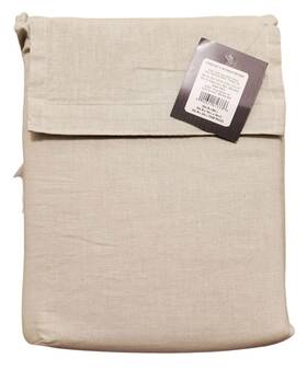 81789260 Threshold Cotton Linen Sheet Set Full Forgotten Sage New