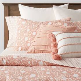 86714825 Threshold 12pc Floral Boho Comforter And Sheets Set -