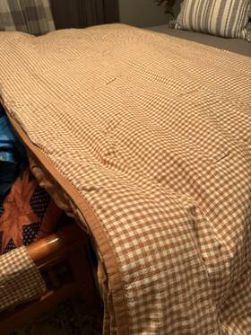 94181160 Threshold Full/queen Boucle Comforter Set Brown -