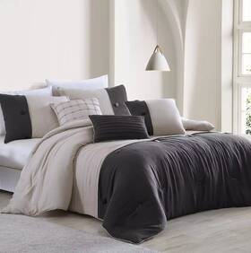 Tillman 841323178898 Comforter Set 6-piece Enzyme Wash Size King