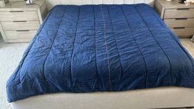 Tommy Hilfiger 651862214250 Blue Denim Garment Washed Full/queen Comforter