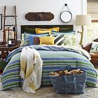 Tommy Hilfiger Blue Green Princeton Stripe White 3pc King Comforter Set Cotton 766195334237 Tommy Hilfiger Blue Green Princeton Stripe White 3pc King Comforter Set Cotton 766195334237