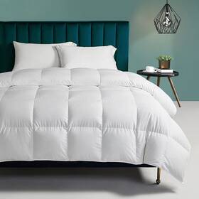 Topgreen 616908687955 Organic Feather Down Comforter King Size All-season Duvet Insert With 100% O