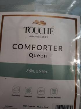 Touche 024000832643 New Transform Your Sleep - Queen Comforter 86x96 Inches Olive Green