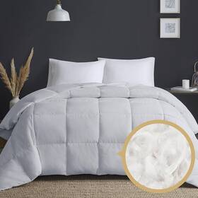 True North 022164208016 Heavy Warmth Goose Feather Down Comforter Full/queen White Color