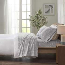 Ollx-tn20-0410 True North By Sleep Philosophy Cozy Flannel Warm 100% Cotton Sheet Bear - Twin