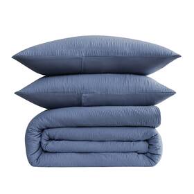 Truly Soft 783048252098 Crinkle Garment Wash Comforter Set Qvaxcko7dj0pax4 Oglllqstd8mu7mbs